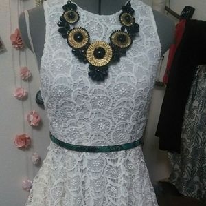 White Lace Dress